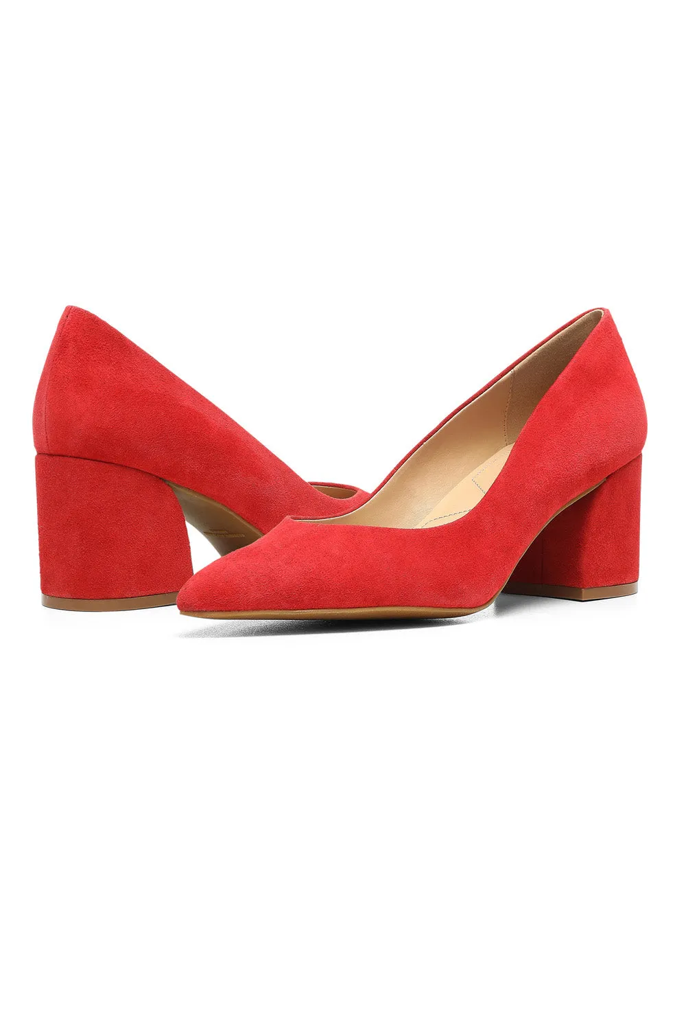 Solima Pumps - Red